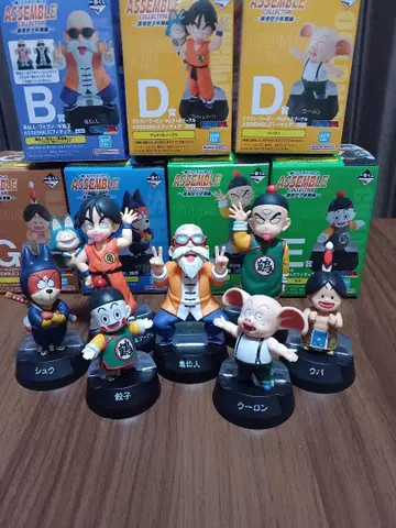 제일복권 드래곤볼 ASSEMBLECOLLECTION 피규어 7세트
