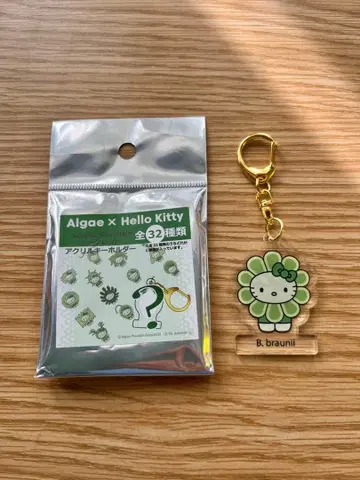 EXPO2025 오사카 만박 일본관 해조 키티 키링 B. braunii