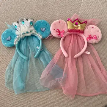 디즈니 미키 귀 머리띠 2세트