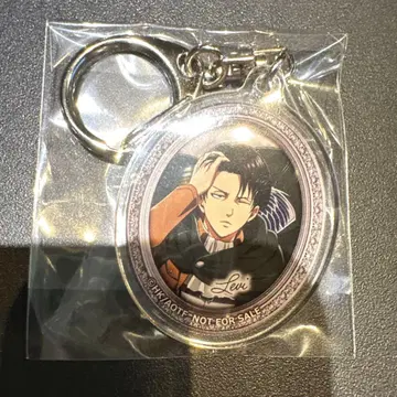 진격의 거인 리바이 가라오케의 철인 카라테츠 드링크 특전 아크릴 참