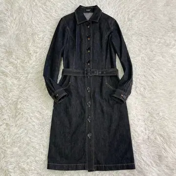 소니아 리키엘 데님 원피스 벨트 포함 롱 원피스 온워드