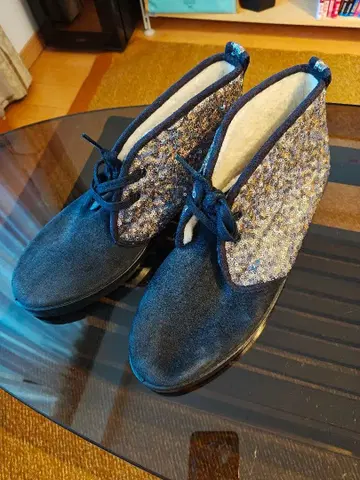 Bucchus/바커스/처카 부츠/스팽글/사이즈 42/새상품