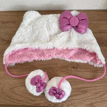 USJ 유니버셜 키티 헬로키티 팬캡 모자 머리띠