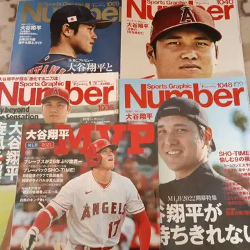 오타니 쇼헤이 특집호 잡지 세트