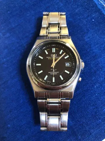 시티즌 Q&Q 전파 솔라 시계