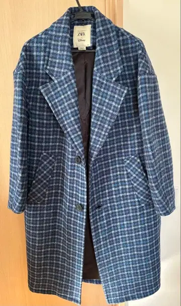 HARRY LAMBERT FOR ZARA X DISNEY 체크 코트