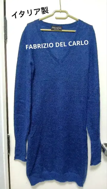 FABRIZIO DEL CARLO 니트 원피스 M 모헤어 이탈리아제
