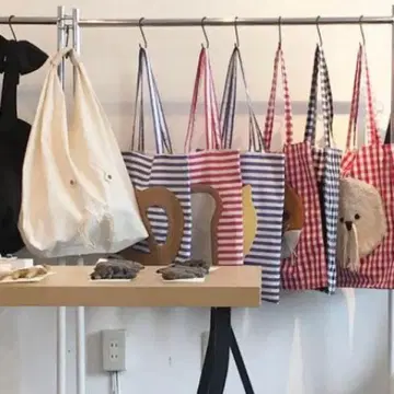 chitose.K 아이보리 토끼 토트