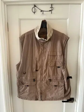 OUTSIDE casuals 베이지 베스트 XXXL