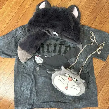 루시퍼 세트 팬캡 T셔츠 숄더백 디즈니