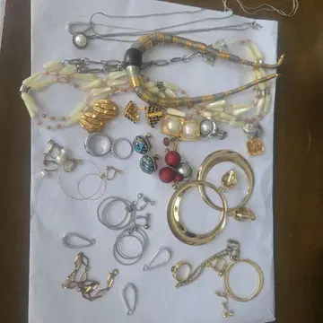 주얼리 세트 목걸이 귀찌