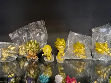 드래곤볼 초전사 피규어 골드 레어 묶음 판매