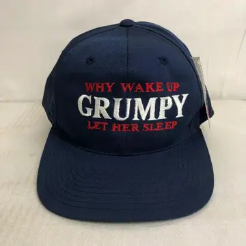 [ USA 구제 의류 ] 택 포함 GRUMPY 재미있는 디자인 빈티지 캡