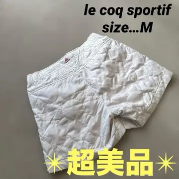 르꼬끄 스포르티브 여성용 하프 팬츠 숏팬츠 골프 의류 화이트 M