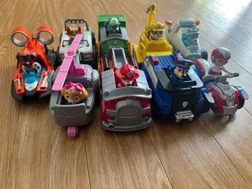 파우 패트롤 캐릭터 차량 세트