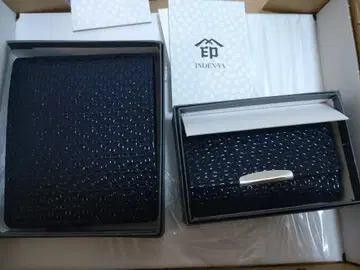 인덴야 이단 접이식 지갑 키케이스 세트