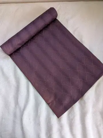 보라색 다이아몬드 패턴 기모노 옷감