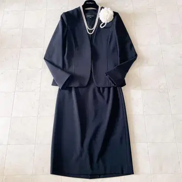 인디비 S 블랙 수트 셋업 노카라 자켓 졸업식 드레이프감