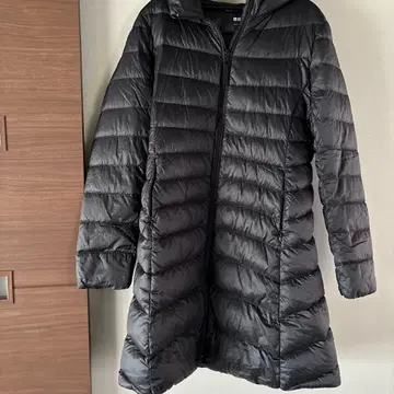 울트라 라이트 다운 블랙 다운 자켓 L