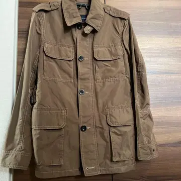 TOMORROWLAND 브라운 밀리터리 자켓