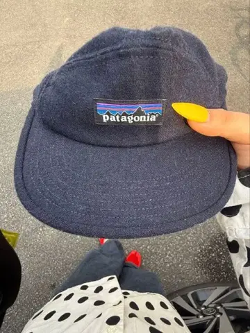 patagonia 네이비 플리스 캡