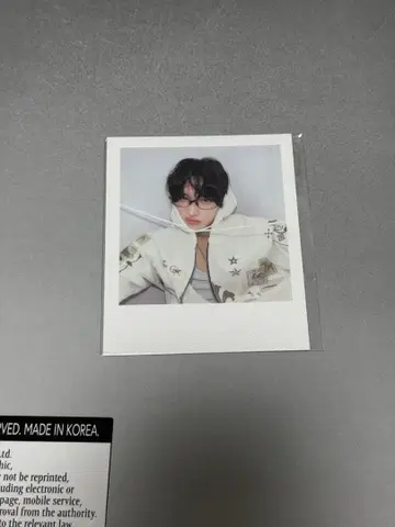 RIIZE 2026 시즌 그리 원빈 폴라로이드