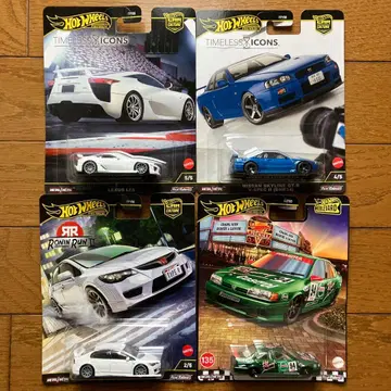 핫휠 프리미엄 렉서스 GT-R 시빅 프리메라 4종 세트