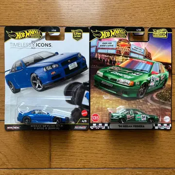 핫휠 프리미엄 닛산 스카이라인 GT-R 프리메라 2종 세트