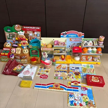 호빵맨 완구 세트 빵 공장 편의점