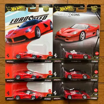 핫휠 카 컬처 페라리 라페라리 F50 2종 6개 세트