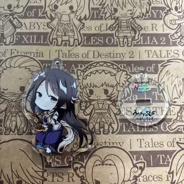 로스트 플래그 콜라보 카페 아크릴 스탠드 키링 유타라