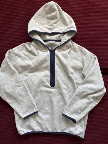 [ 새상품 ] AKAD002 하프 지퍼 후드티