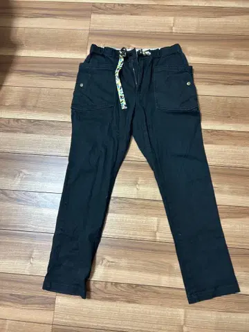 CHUMS 블랙 카고 팬츠 M