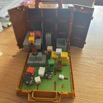 Minecraft 피규어 세트 수납 케이스 포함