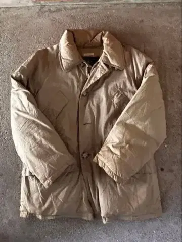 ANTLER 구스 다운 베이지 스트릿 캐주얼 아메카지