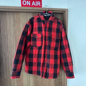 FROSTPROOF 플란넬 셔츠 패딩 자켓 M