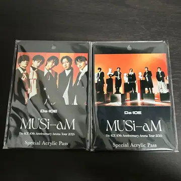 Da-iCE MUSi-aM ARENA TOUR 2024 아크릴 패스