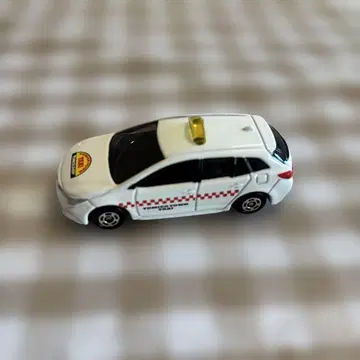 화이트 택시 미니카