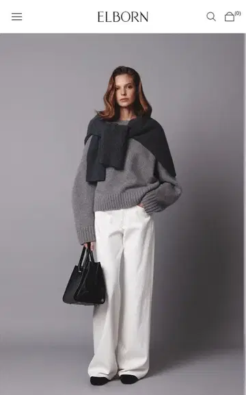 ELBORN Leah Slim Wide Jeans 올해 11월 구매