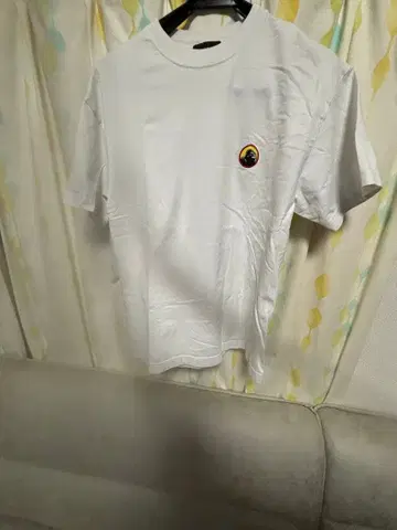 XLARGE 고릴라 자수 화이트 T셔츠 M