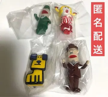 해치포치 스테이션 피규어 컬렉션 가챠 전 4종 컴플리트