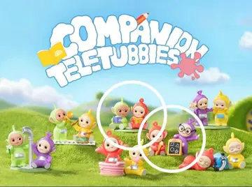 POP Mart 텔레토비즈 묶음 판매 2세트 개봉 미사용품