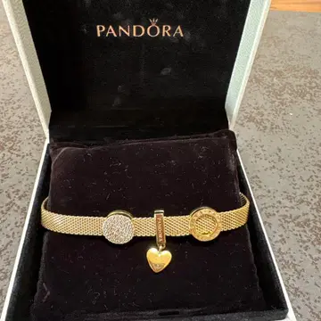 PANDORA 팔찌 16cm 골드