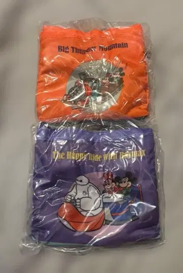 [새상품] 디즈니 리조트 디즈니 캡슐 토이 에코백 2세트