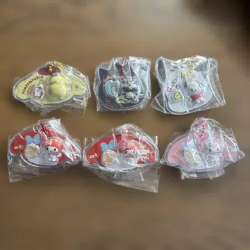 산리오 패키지 참 6개 세트