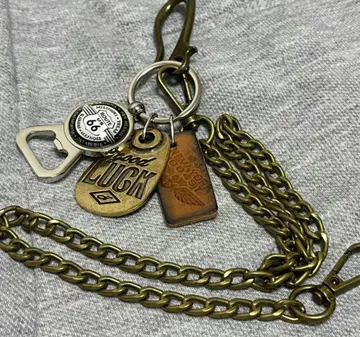 월렛 체인 키링 아메카지 스트릿 빈티지 구제 의류 스타일