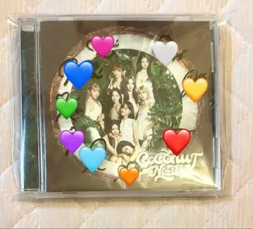NiziU 친필 사인 일반ver CD coconut 전원