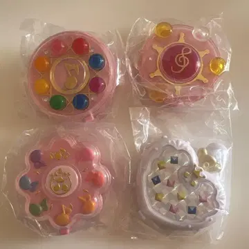 오쟈마녀 도레미 피리카피라라 컴팩트 거울 4개 세트