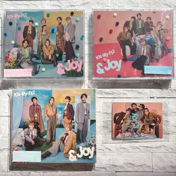 [ 미개봉 새상품 ] Kis-My-Ft2 & Joy 3 형태 세트