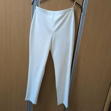 P.Z. 화이트 슬림핏 팬츠 대음양